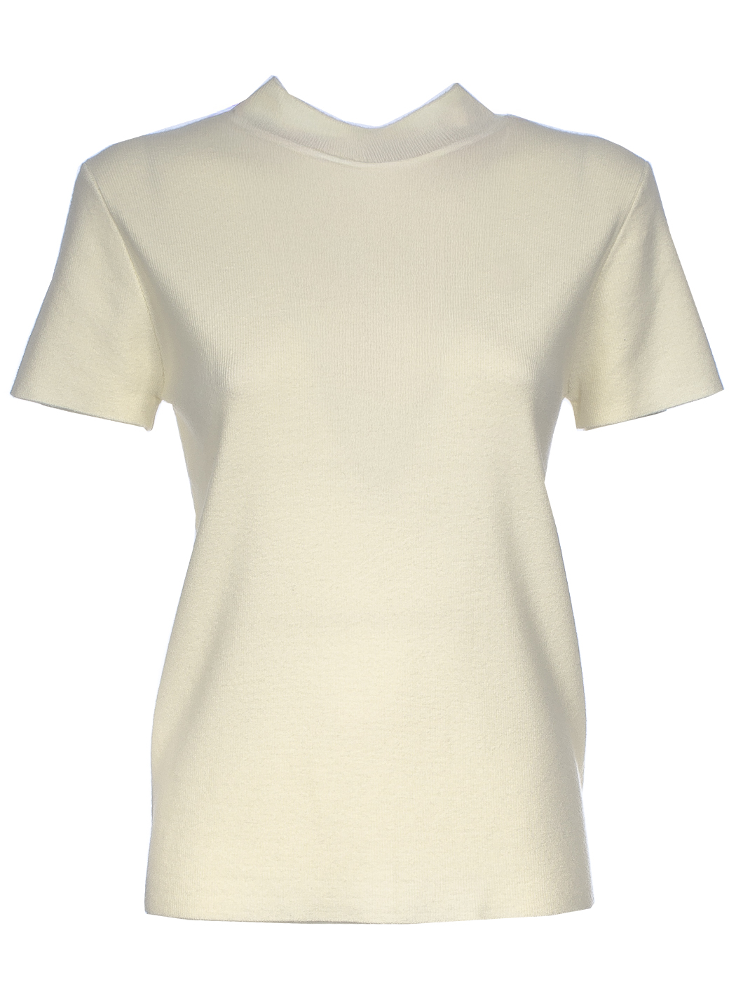 MAGLIA MANICA CORTA, 3 TG, 30% AC 22%NY 20%VI 28%PL, MADE IN PRC    - WHITE